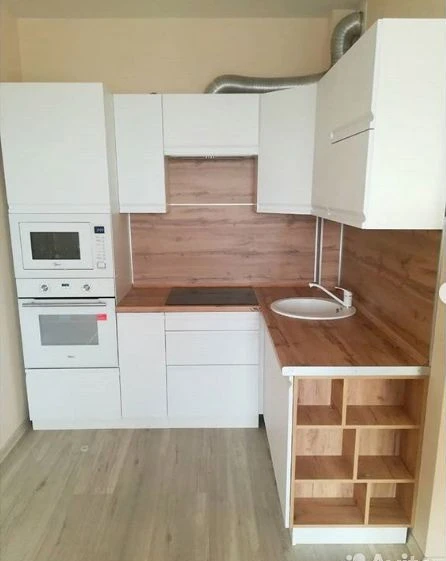 Кухни с фасадами мдф с интегрированной ручкой