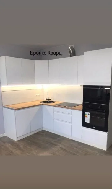 Кухни с фасадами мдф с интегрированной ручкой